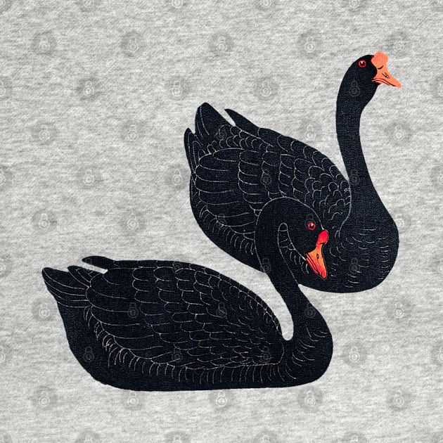 Black Geese by Mako Design 